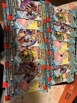 Pokemon TCG Journey Together Sleeved Booster Pack - Lot Of 13 - Image 1
