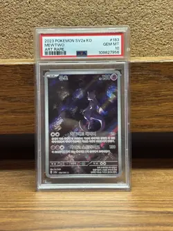 2023 POKEMON KOREAN SV2a-POKEMON 151 183 MEWTWO ART RARE GEM MINT 10 - Image 1