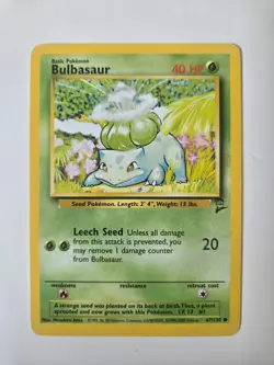 Pokemon Bulbasaur 67/130 - Base Set 2 - Image 1