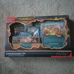 Pokemon TCG - Charizard EX Special Collection Box! 5x Packs + Promo. Sealed New - Image 1