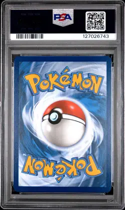 PSA 9 Team Rocket's Meowth 203/182 Pokemon Destined Rivals Illustration Rare DRI - Image 2