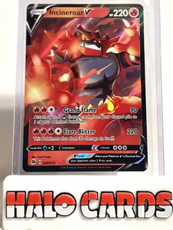 PACK FRESH Pokemon TCG: Champion's Path Holo Ultra Rare Incineroar V 008/073 B - Image 1