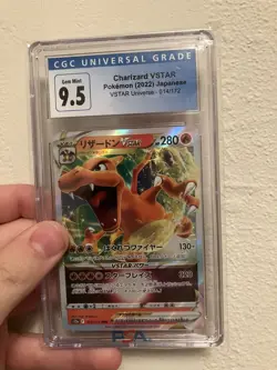 CGC 9.5 PRISTINE Charizard VSTAR 014/172 Pokemon (2022) Japanese VSTAR Universe - Image 3
