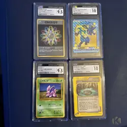 8 Graded Pokemon Slabs - Image 1