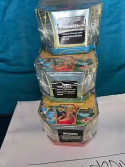 Pokemon Charizard, Blastoise, Venusaur EX TRIO TINS, 2014, NEW & SEALED - Image 4