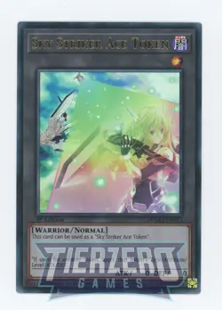 Yugioh Sky Striker Ace Token MAMA-EN013 Ultra Rare 1st Edition Near Mint - Image 1
