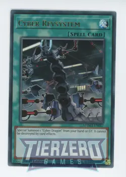Yugioh Cyber Revsystem MAMA-EN087 Ultra Rare 1st Edition Near Mint - Image 1