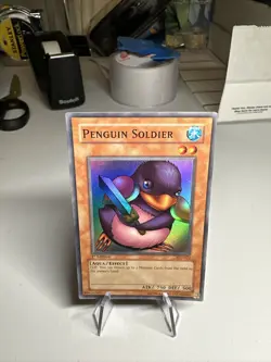 Yu-Gi-Oh! TCG Penguin Soldier Starter Deck Joey SDJ-022 1st Edition Super Rare - Image 5