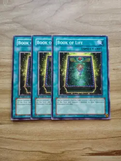 Yu-Gi-Oh! - Book Of Life 3X - Full Playset - Image 1