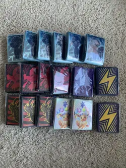 Pokemon TCG ETB Card Sleeves Lot of 18 - Image 1