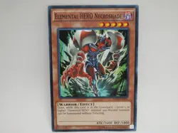 Yugioh! TCG Elemental HERO Necroshade SDHS-EN010 Unl Edition NM Common - Image 1