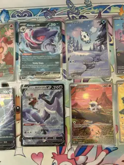 Illustration Rares Pokemon Lot of 10 Pokemon Cards Holo Rare - Image 3