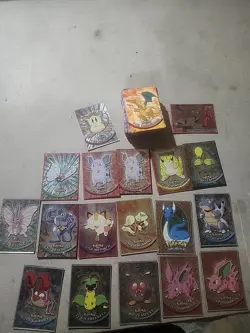 Pokemon Topps Card Lot X18 Holo X100 Non Holo - Image 1