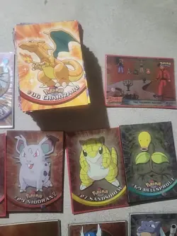 Pokemon Topps Card Lot X18 Holo X100 Non Holo - Image 3