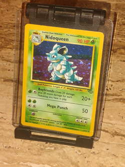 Pokemon Card Nidoqueen Jungle Set Rare Holo TCG CCG - Image 1