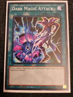 1x (M/NM) Dark Magic Attack - LEDD-ENA20 - Common - 1st Edition YuGiOh - Image 1