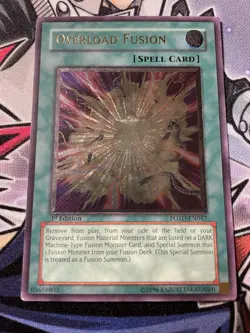 Yu-Gi-Oh! Overload Fusion POTD-EN042 Ultimate Rare 1st Edition - Image 1
