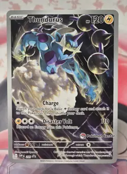 Thundurus 209 (Pokemon Center Exclusive) Scarlet and Violet Promo Cards - Image 1