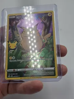 Pokemon TCG Celebrations Pikachu Holo Card 005/025 25th Anniversary - Image 2