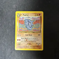 Pupitar 45/75 Neo Discovery Pokemon Card - Image 1
