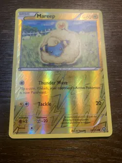 Mareep 38/114 XY-Steam Siege Reverse Holo TCG Pokemon Card - Image 3