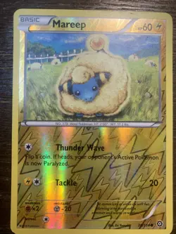 Mareep 38/114 XY-Steam Siege Reverse Holo TCG Pokemon Card - Image 4
