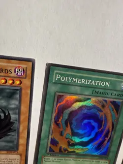 Yugioh LOB-059 Card Lot 1st Edition Polymerization Unlimited Ed Celtic Guardian - Image 5