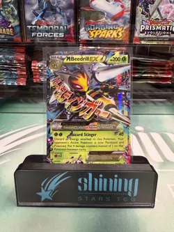 M Beedrill EX XY158 XY Promos Holo Pokemon Card - Image 3