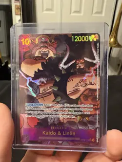 Kaido & Linlin OP08-119 - English Alt Art Secret Rare One Piece Card Foil - Image 1