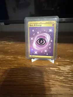 Pokemon TCG Psychic Energy Scarlet & Violet Basic Card 207/165 Gold - Image 1