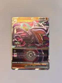 Aerodactyl VSTAR 093/196 Lost Origin Ultra Rare Pokemon 3D Fan Art Display Card - Image 1