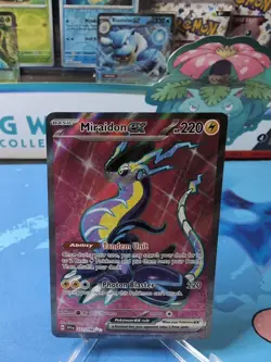 Miraidon Ex - 227/198 - Pokemon Scarlet Violet Base Full Art Card NM - Image 1