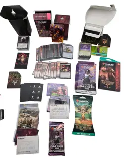 Mix Lot Of Magic the Gathering Collection 94 Lose Cards 6 Sealed Sets - Image 1
