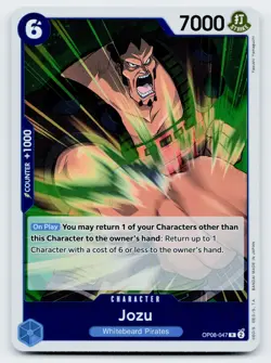 Jozu OP08-047 R One Piece Card Game Two Legends Foil English - Near Mint - Image 1