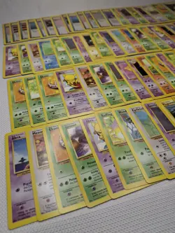 Vintage Pokemon TCG Card Lot of 80 WOTC Base Set, Team Rocket - NM/LP - Image 5