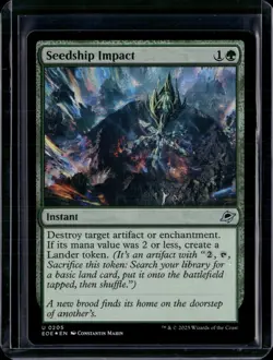 Seedship Impact - 205 - Foil - EOE - NM - MTG Magic the Gathering - Image 1