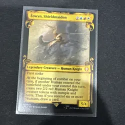 Eowyn, Shieldmaiden 0456 Non-Foil NM Pack Fresh Showcase Scrolls - Image 1