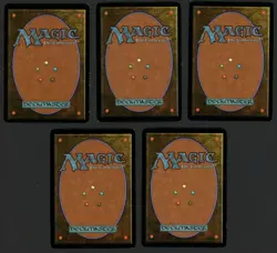 ***5x FOIL Basic Land MPS Promo Lot*** MTG Promo Magic Kid Icarus - Image 2