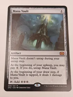 1x MTG Mana Vault - MTG Double Masters 2022 (2X2) Near Mint NM - Image 1