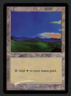 ***FOIL Arena Plains Christopher Rush*** MTG Promo Magic Kid Icarus - Image 1