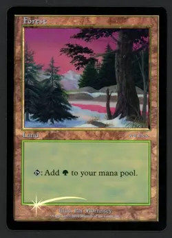***FOIL Arena Forest Pat Morrissey*** MTG Promo Magic Kid Icarus - Image 1