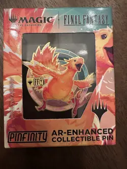 MTG Magic The Gathering / Final Fantasy Chocobo Collectible Pin NEW IN BOX - Image 1