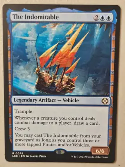 MTG l The Indomitable | (NM) Commander: The Lost Caverns of Ixalan - Image 1