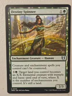 MTG l Destiny Spinner | Uncommon| (NM) WOC #123 - Image 1