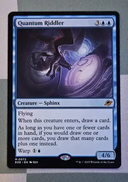 x2 - Quantum Riddler - NM+ - MTG Edge of Eternities - Mythic Rare - ⚔B&B - Image 2
