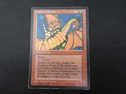 Shivan Dragon Italian HP [FBB Revised Edition] Mtg Magic Free Tracking! - Image 1