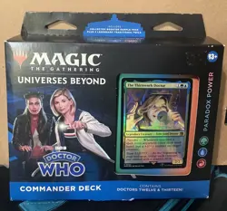 Magic the Gathering (MTG) Universes Beyond Commander Deck Dr Who Paradox Power - Image 1