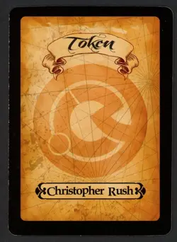 ***Angel Token Signed*** MTG Tokens Christopher Rush Kid Icarus - Image 2