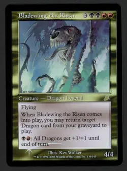 ***FOIL Bladewing the Risen*** MTG Scourge Magic Kid Icarus - Image 1
