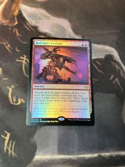 Red Sun’s Twilight Foil Phyrexia All Will Be One MTG Magic The Gathering Fresh - Image 1